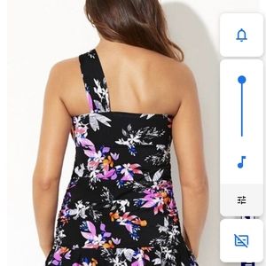 NWT floral print swimdress